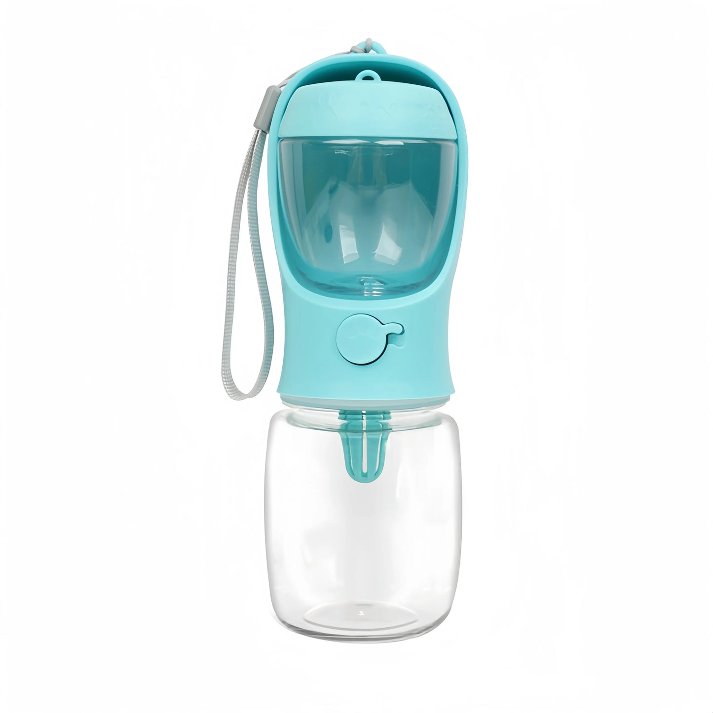 Portable Dog Water Bottle - 2-in-1 Travel Food Feeder