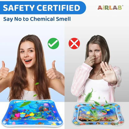 Pet Sensory Water Mat - Inflatable Ocean Play Toy