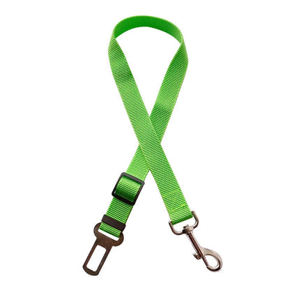 Dog Car Seat Belt - Adjustable Safety Lead Clip
