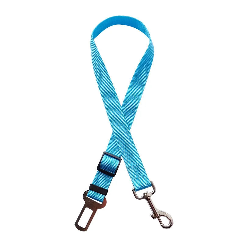 Dog Car Seat Belt - Adjustable Safety Lead Clip