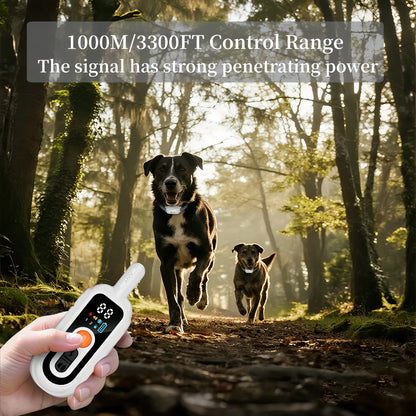 Electric Dog Training Collar - Waterproof Rechargeable