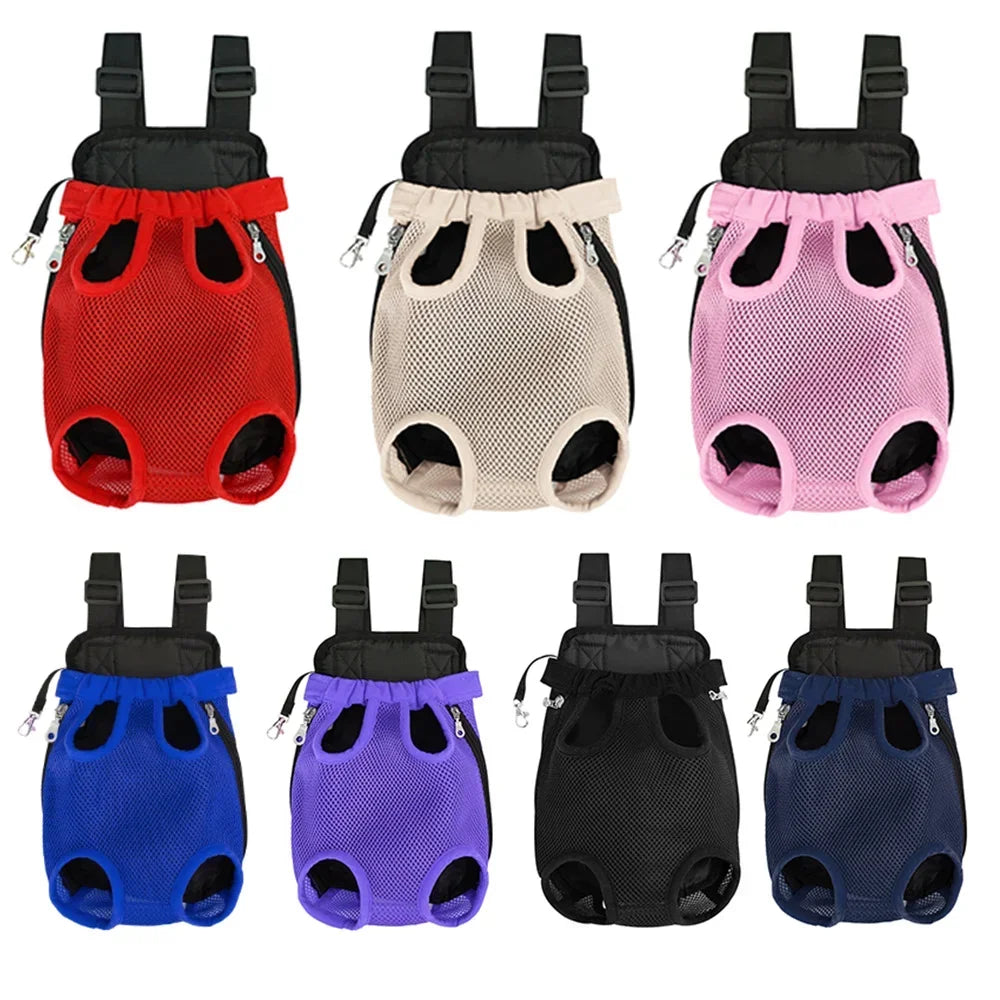 Pet Travel Backpack - Breathable Shoulder Carrier