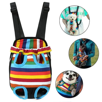 Pet Travel Backpack - Breathable Shoulder Carrier