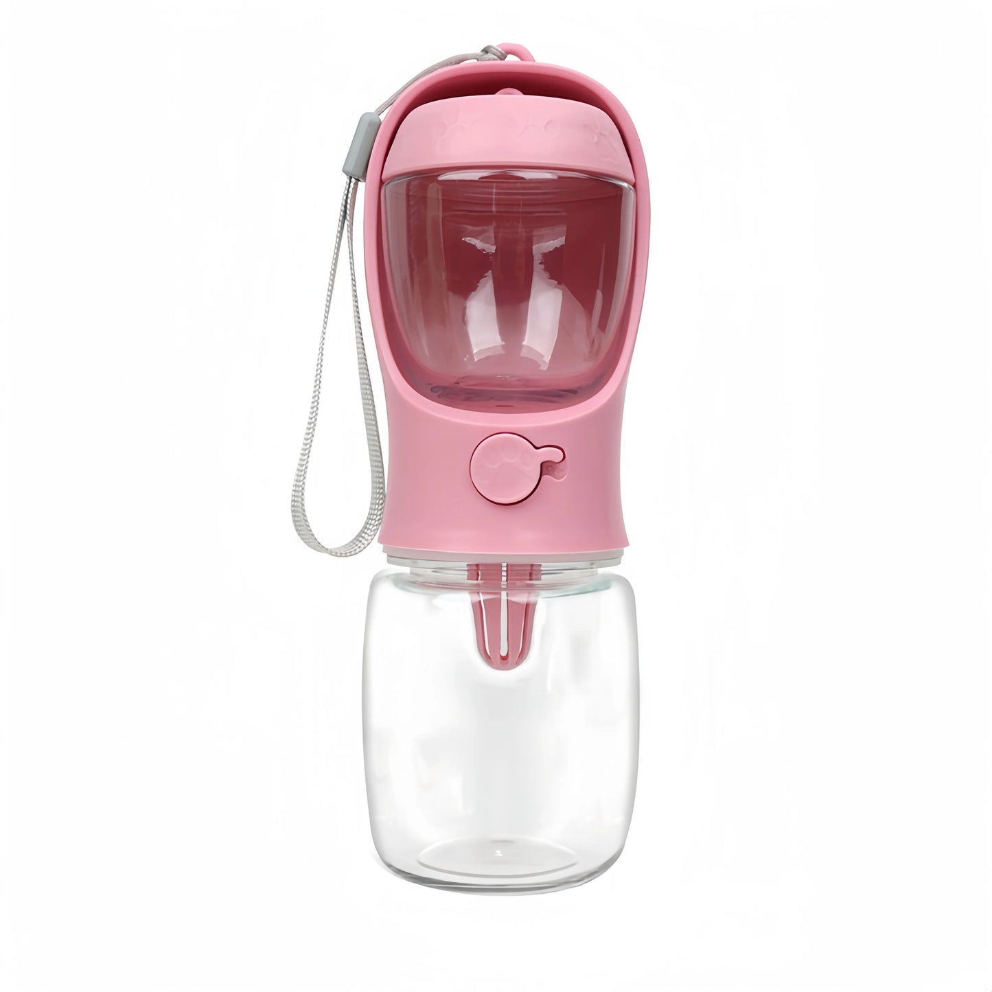Portable Dog Water Bottle - 2-in-1 Travel Food Feeder