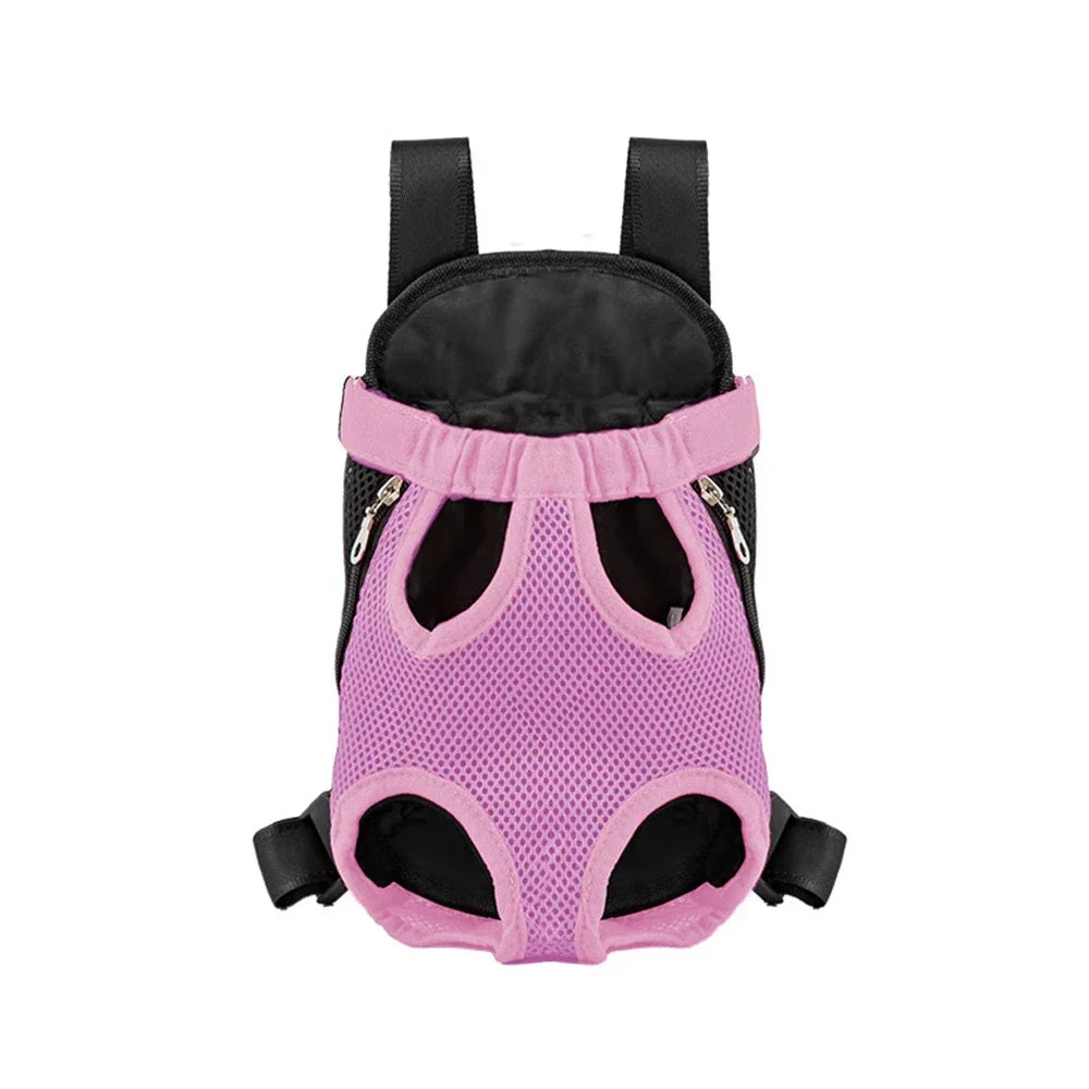 Pet Travel Backpack - Breathable Shoulder Carrier