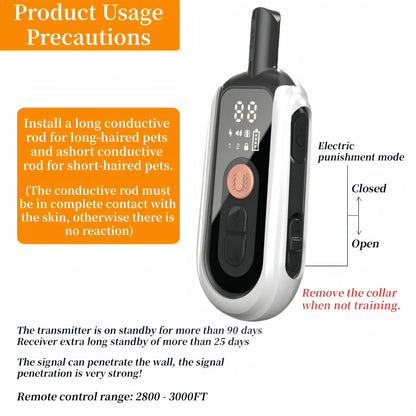 Electric Dog Training Collar - Waterproof Rechargeable