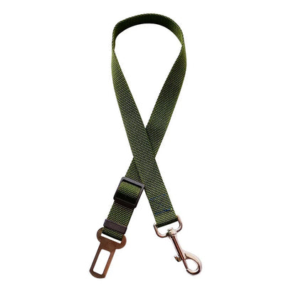 Dog Car Seat Belt - Adjustable Safety Lead Clip