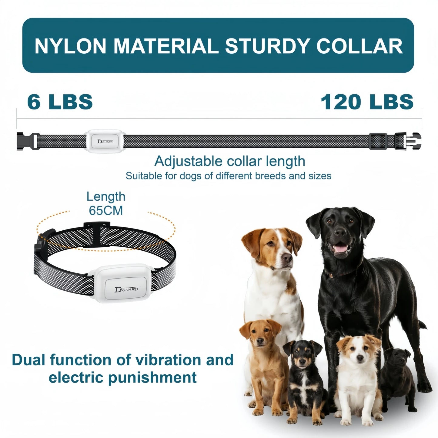 Electric Dog Training Collar - Waterproof Rechargeable