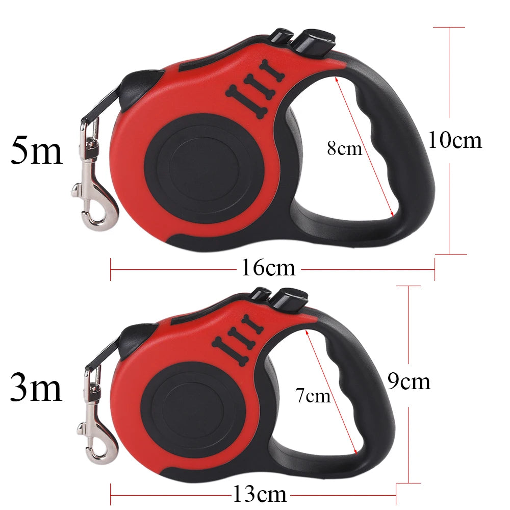 Retractable Dog Leash - Automatic Nylon Walking Lead