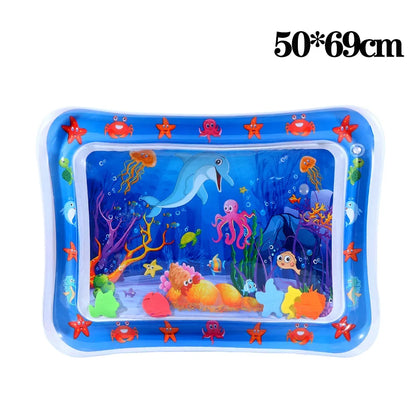 Pet Sensory Water Mat - Inflatable Ocean Play Toy