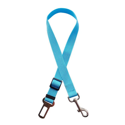 Dog Car Seat Belt - Adjustable Safety Lead Clip